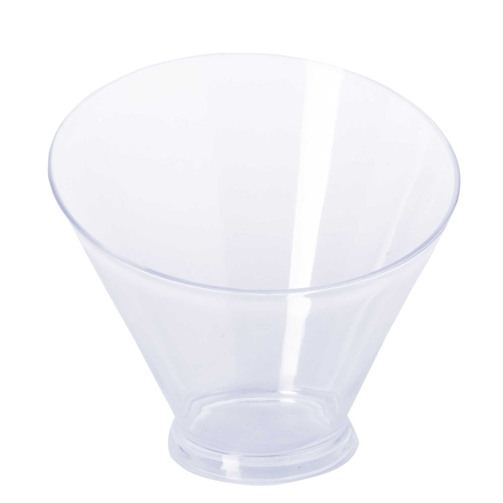 Angled Plastic Serving Bowl