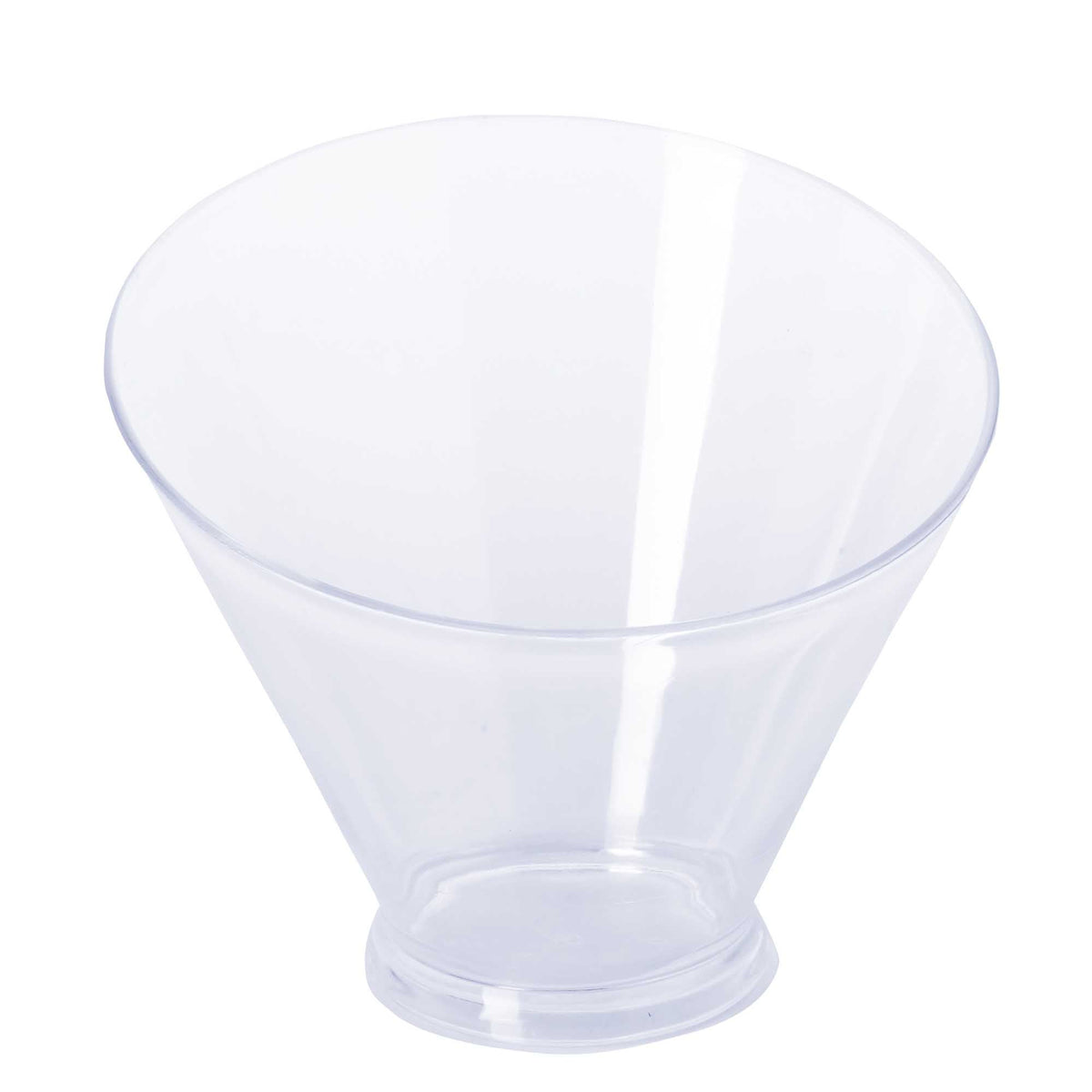 Angled Plastic Serving Bowl