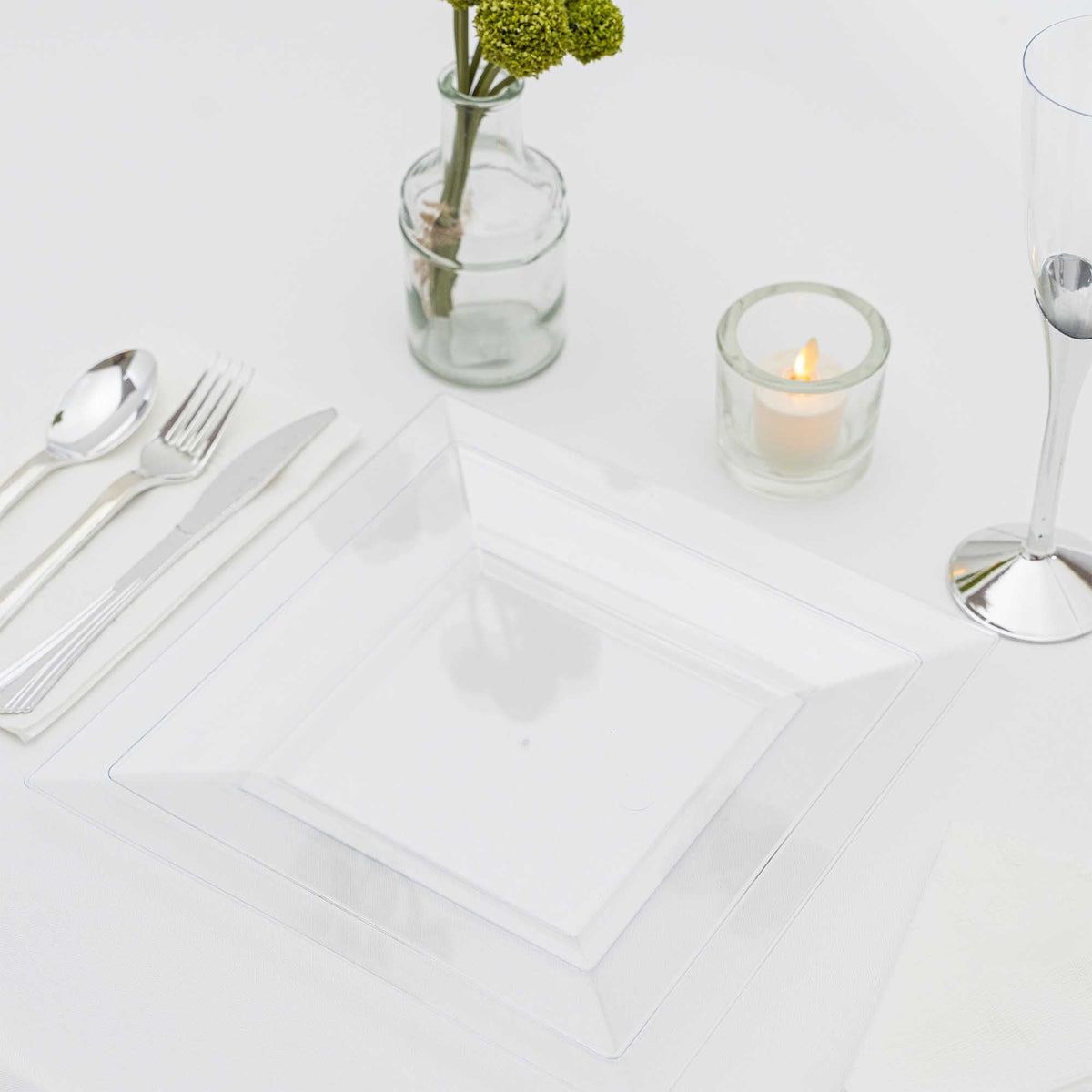 Disposable Square Dinner Plate