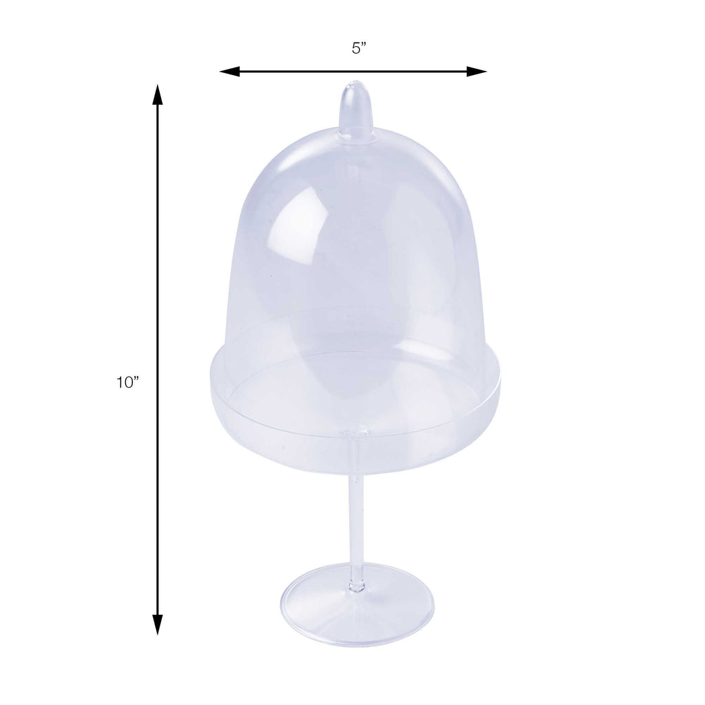 Mini Plastic Treat Pedestal with Lid
