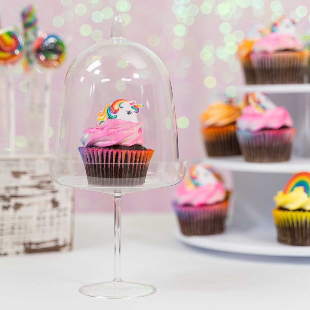 Mini Plastic Treat Pedestal with Lid