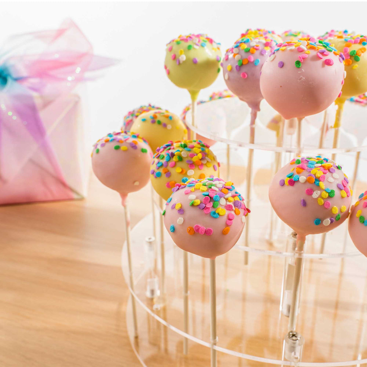 Round Acrylic Cake Pop Stand