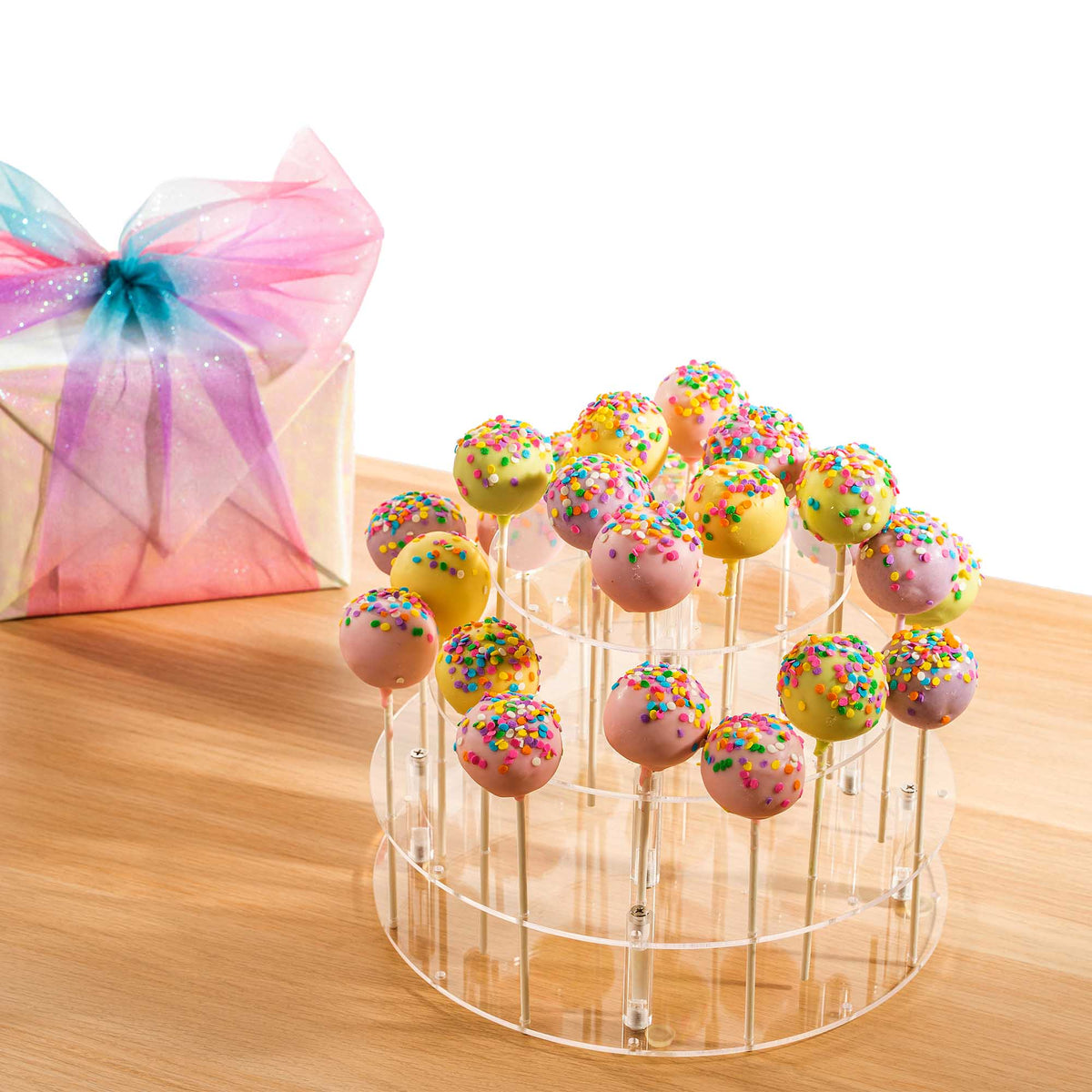 Round Acrylic Cake Pop Stand