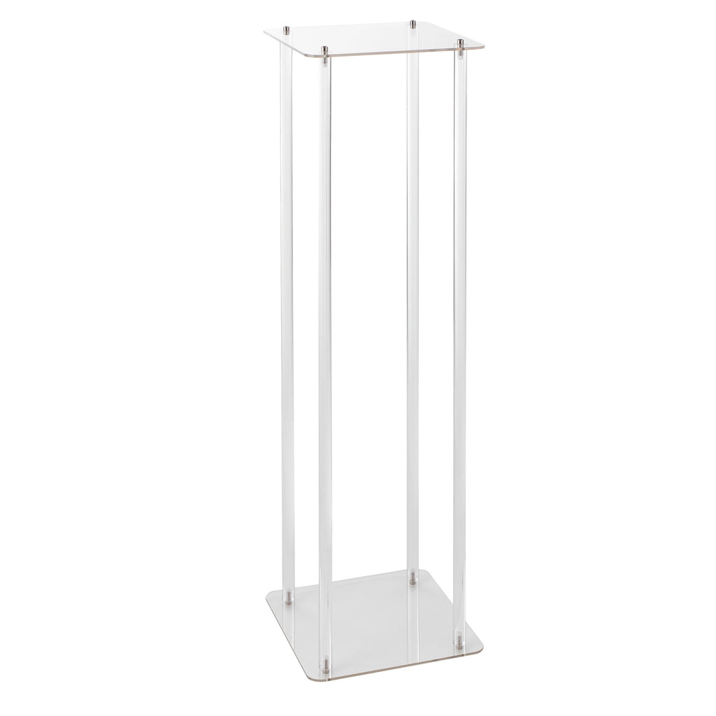Modern Acrylic Floral Riser 48"