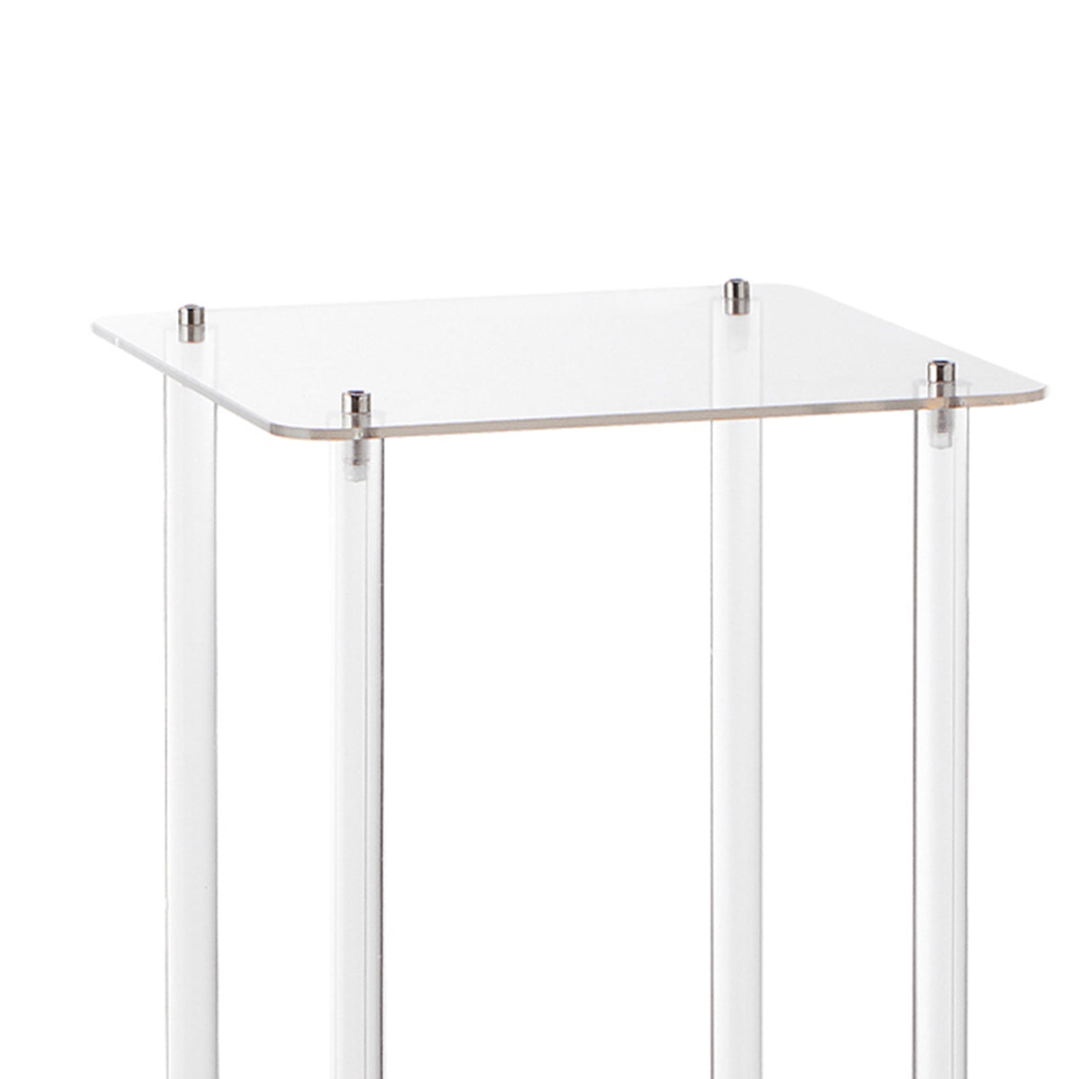 Modern Acrylic Floral Riser 48"