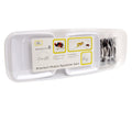 Premium Plastic Mini Appetizer & Dessert with Platter - 33 Pieces