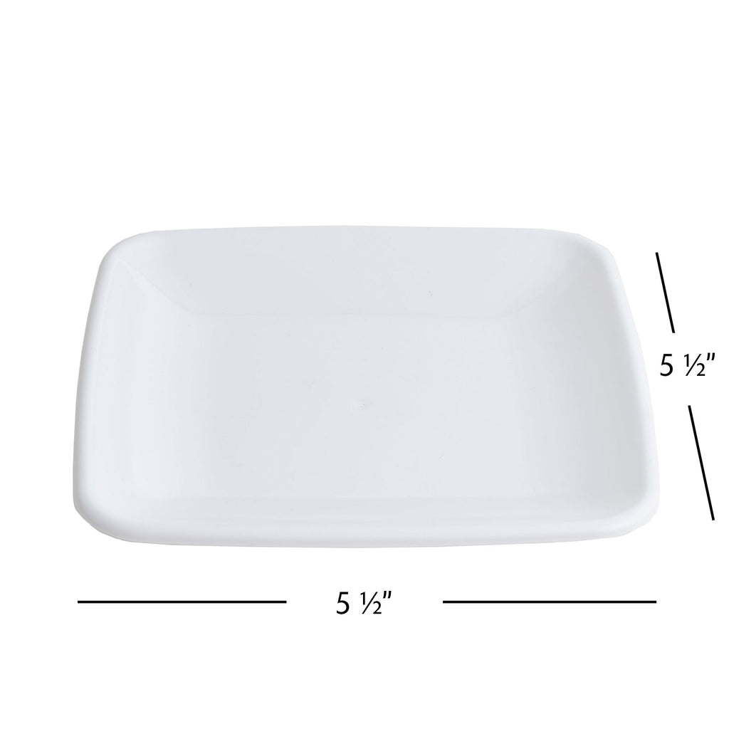 Premium Plastic Mini Appetizer & Dessert with Platter - 33 Pieces