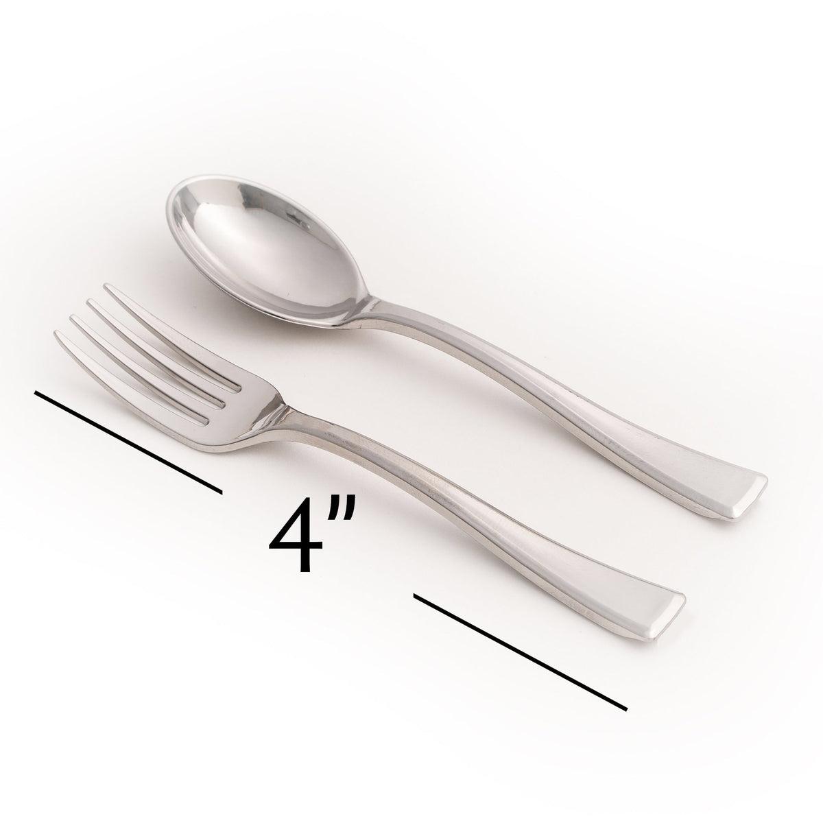 Premium Plastic Mini Appetizer & Dessert - 96 Pieces