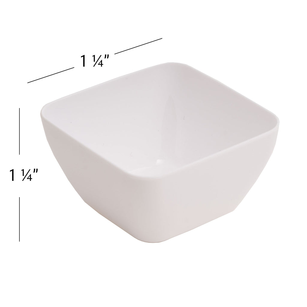Premium Plastic Mini Appetizer & Dessert - 96 Pieces