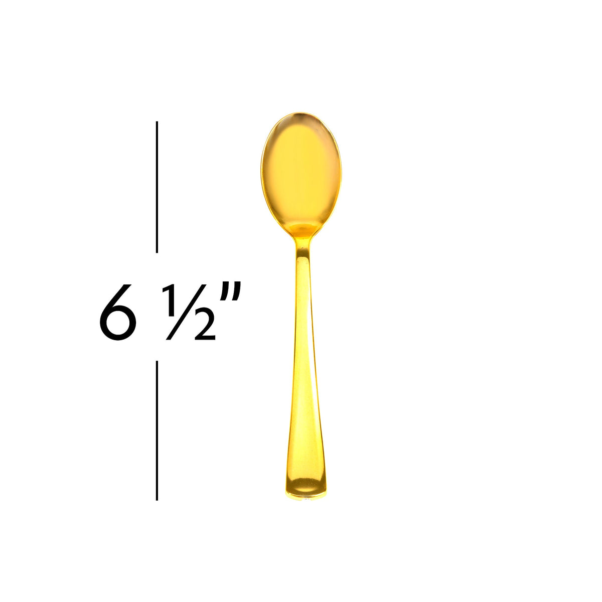 Plastic Premium Cutlery Set - 100 Pcs - Gold