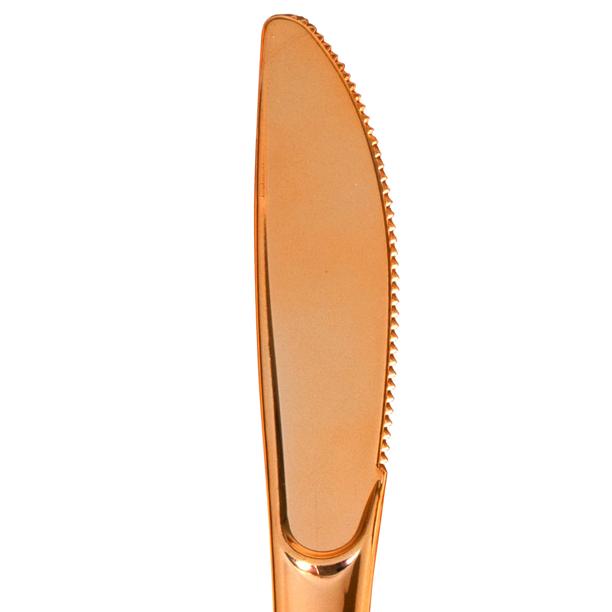 Plastic Premium Knives Set - 50 pcs - Rose Gold