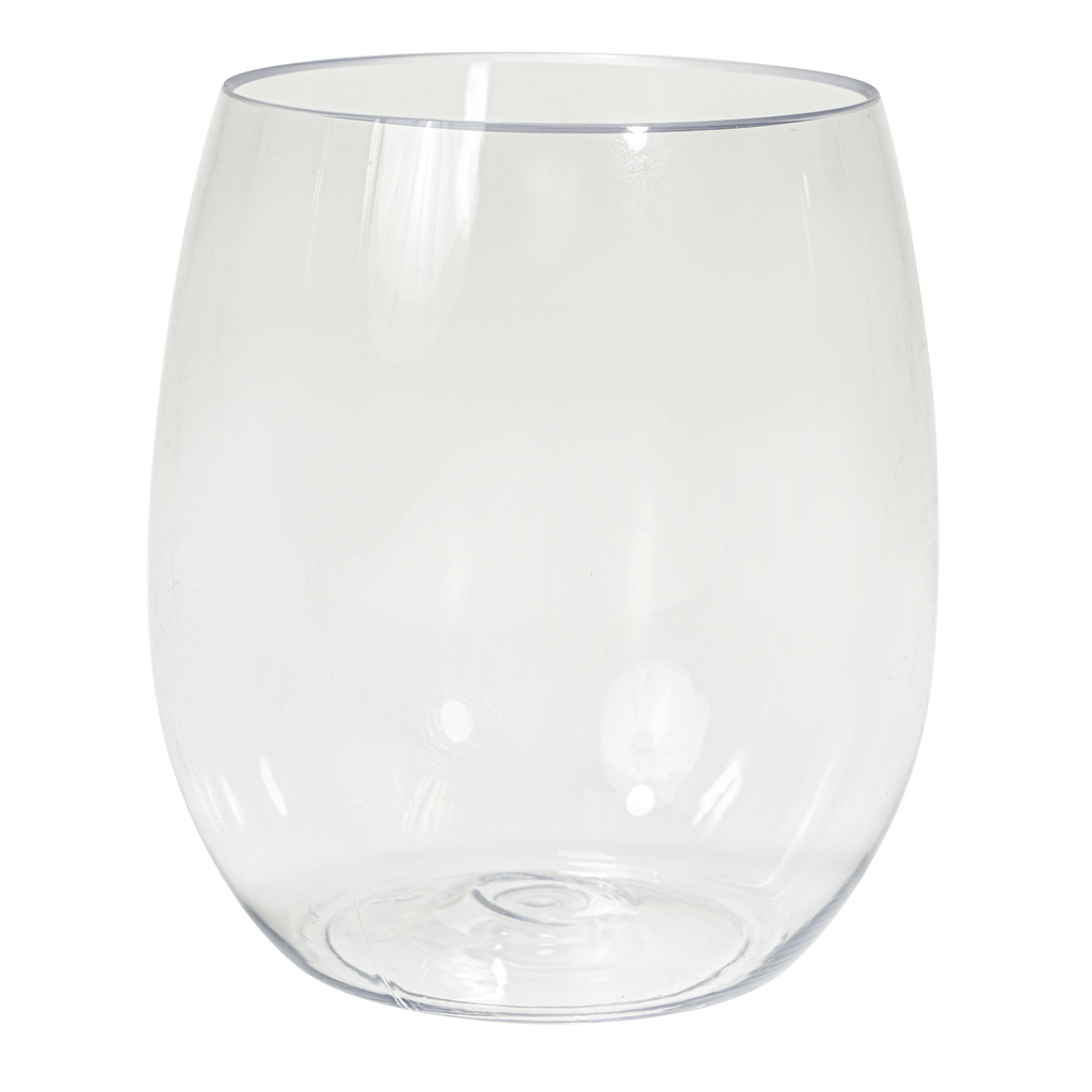 Plastic Stemless Wine Glass 12oz