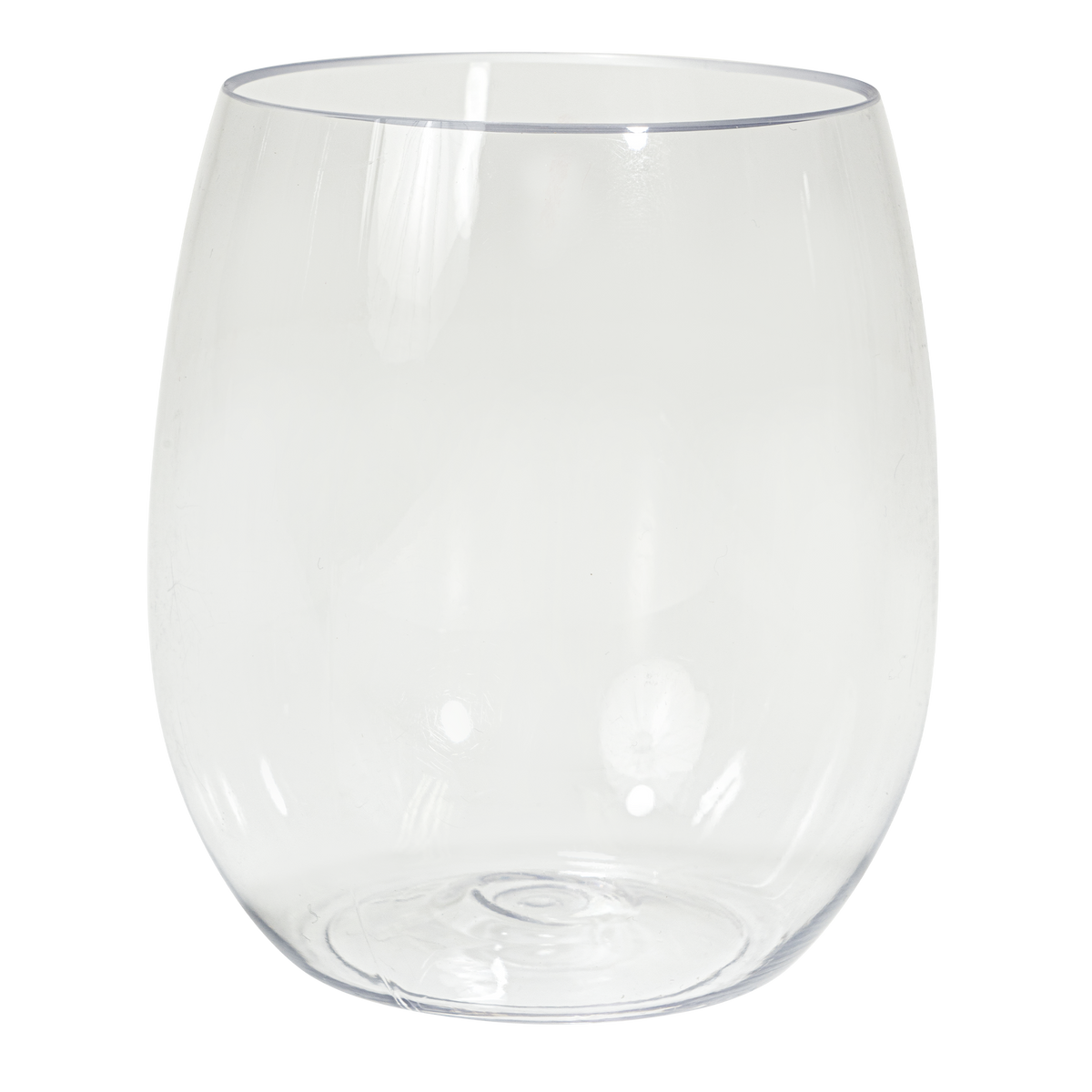 Plastic Stemless Wine Glass 12oz