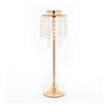 Crystal Drop Centerpieces - Gold