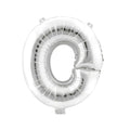 Mylar Balloon Letter O - Silver 16"