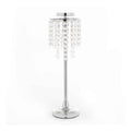 Crystal Drop Centerpieces - Silver