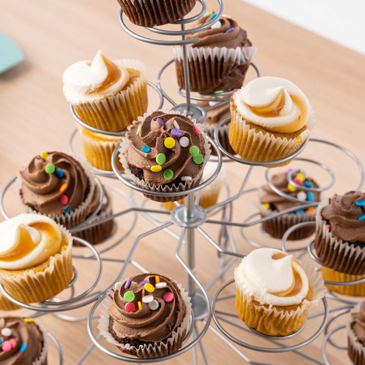 Wire Cupcake Stand - 3 Tier