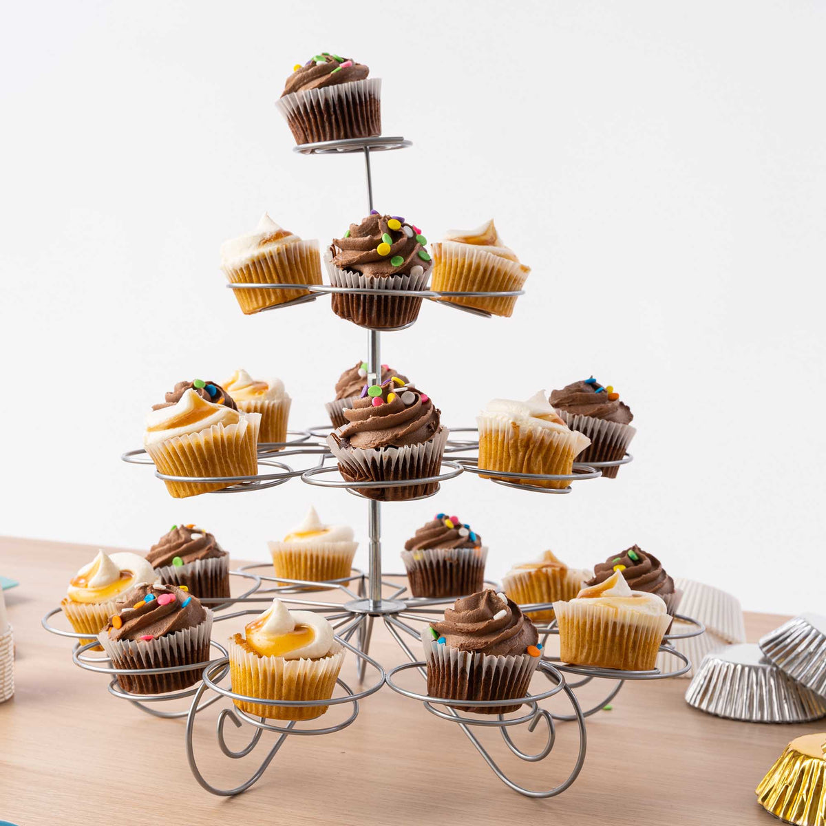 Wire Cupcake Stand - 3 Tier