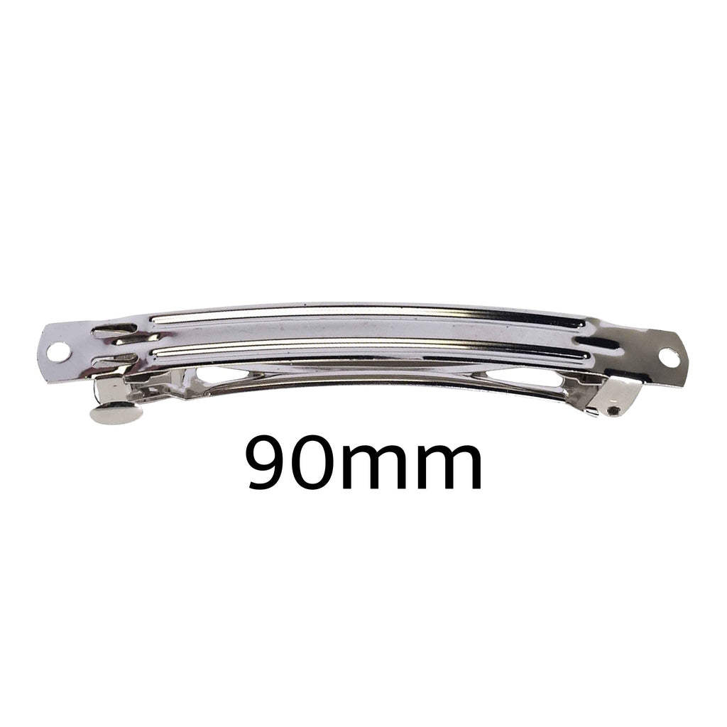 Barrette Form with Auto Clasp - 90mm