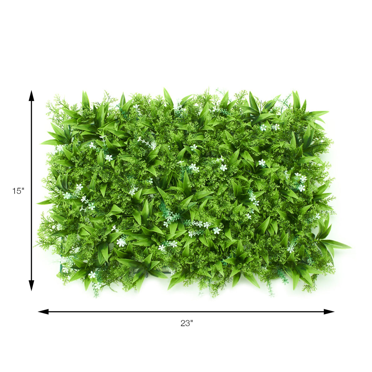 Artificial Mixed Greenery Mat