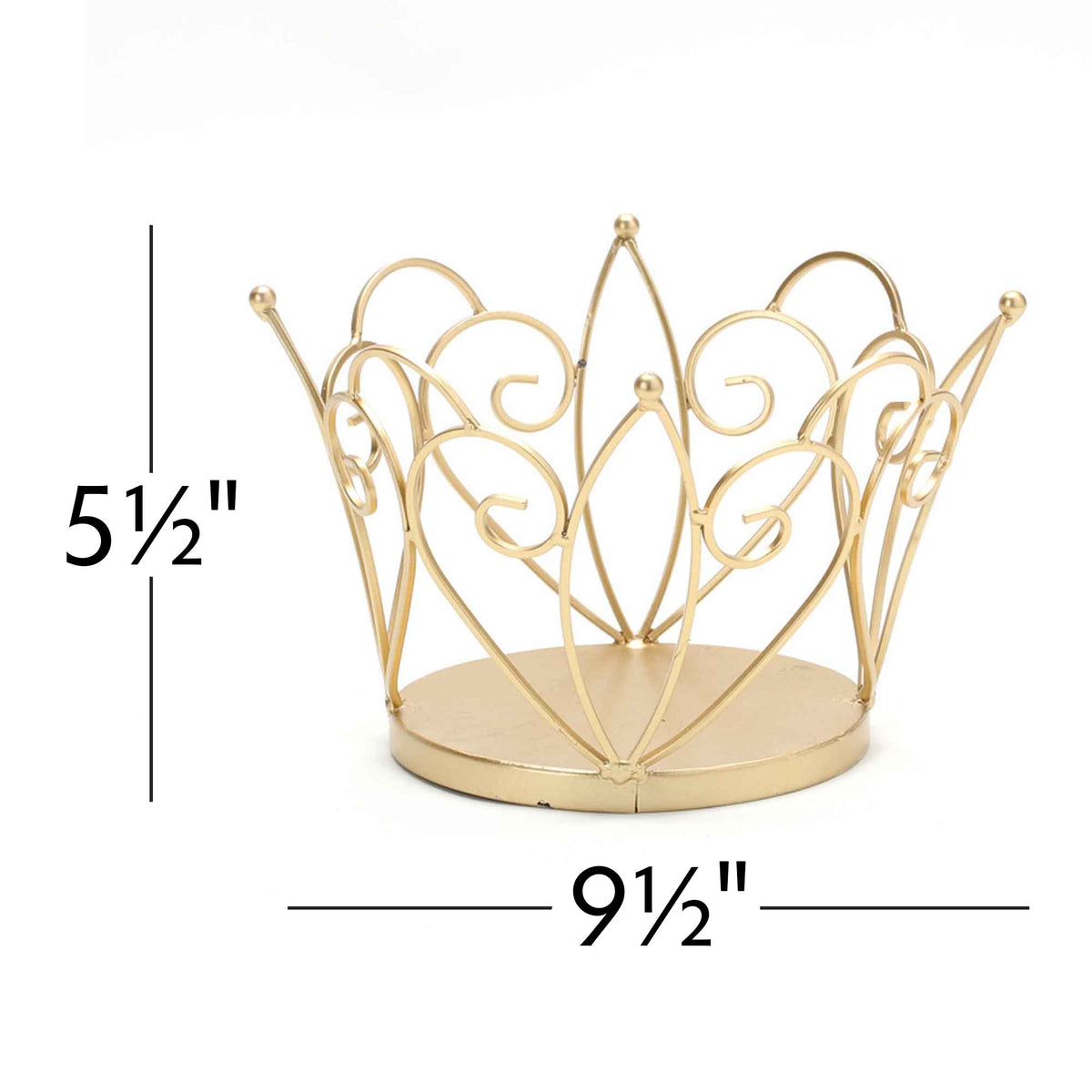 Metal Crown Decor