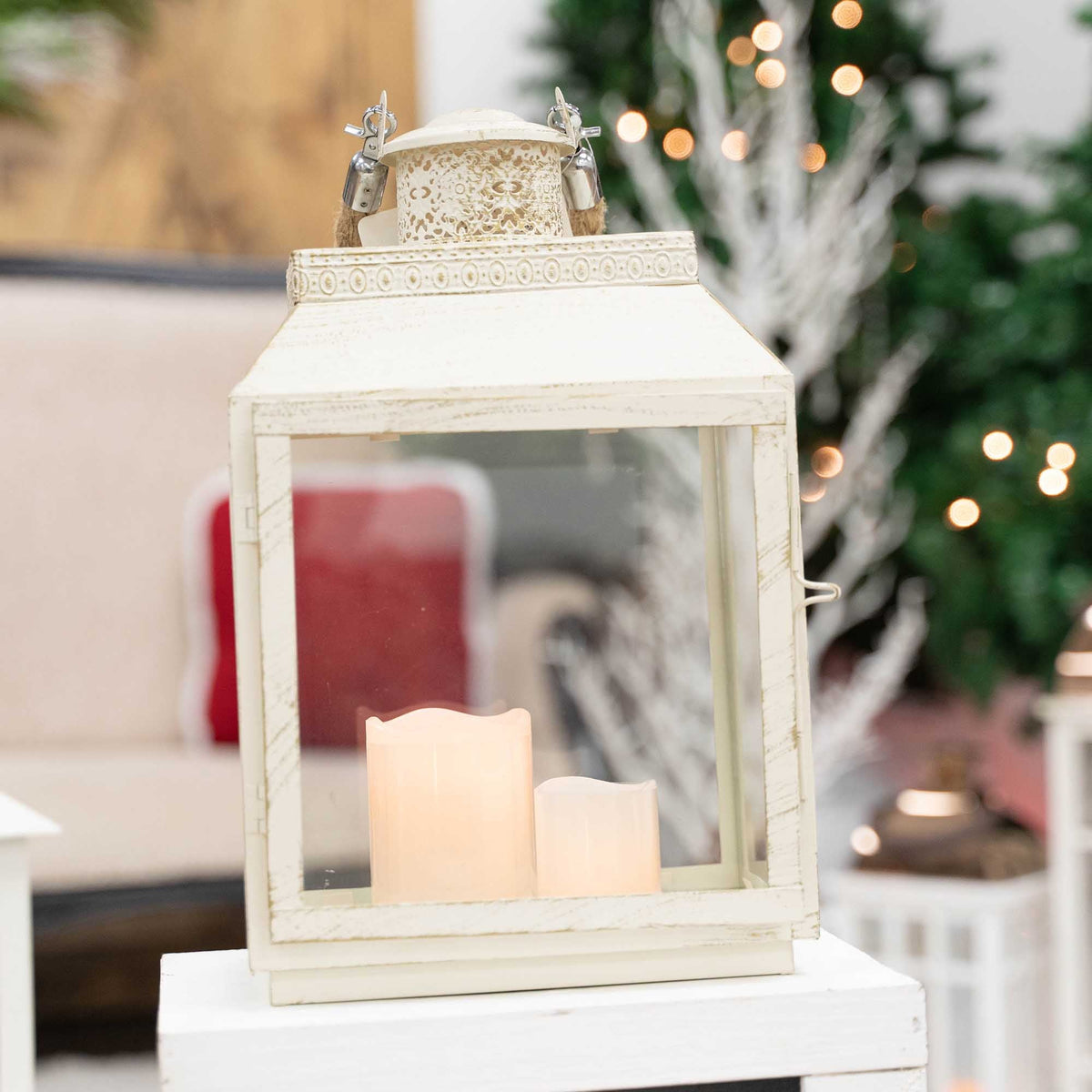 Metal Lantern Set - Set of 3