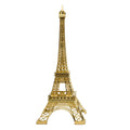 Metal Eiffel Tower Sculpture 20" Tall - Gold