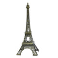 Metal Eiffel Tower Sculpture 20" Tall - Bronze