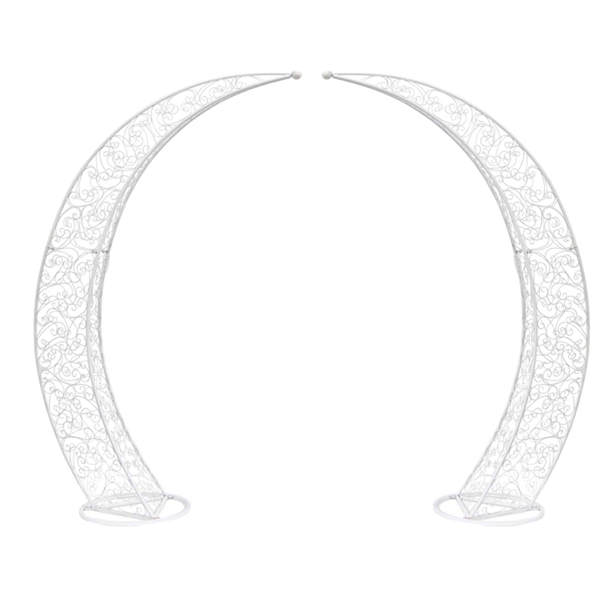 Metal Moon Gate Arch