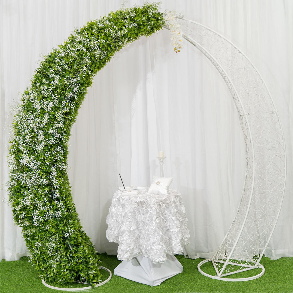 Metal Moon Gate Arch