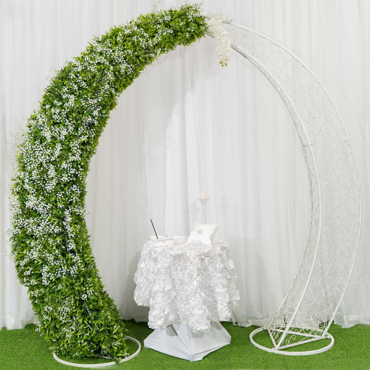 Metal Moon Gate Arch