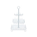 3 Layer Square Wire Treat Stand