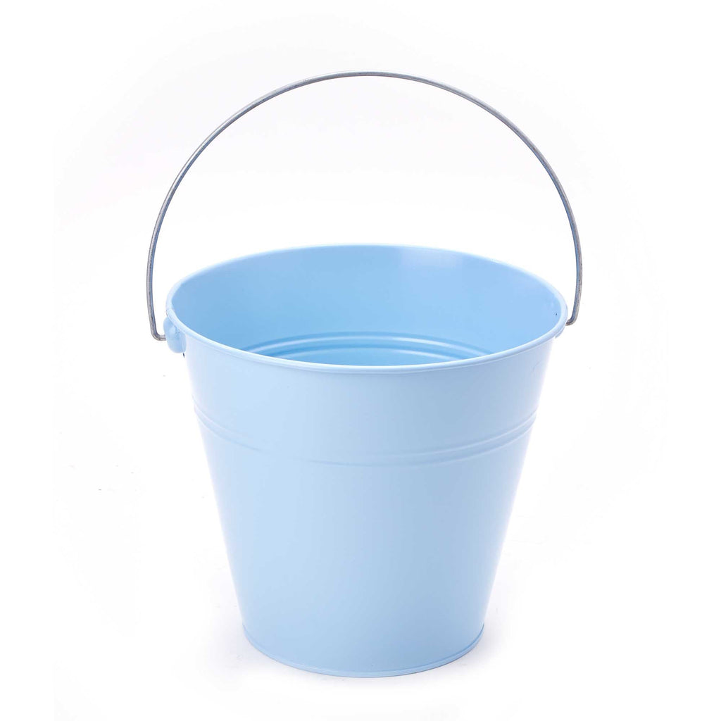 Extra Large Metal Bucket - Blue