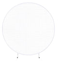 Round Mesh Arch - White