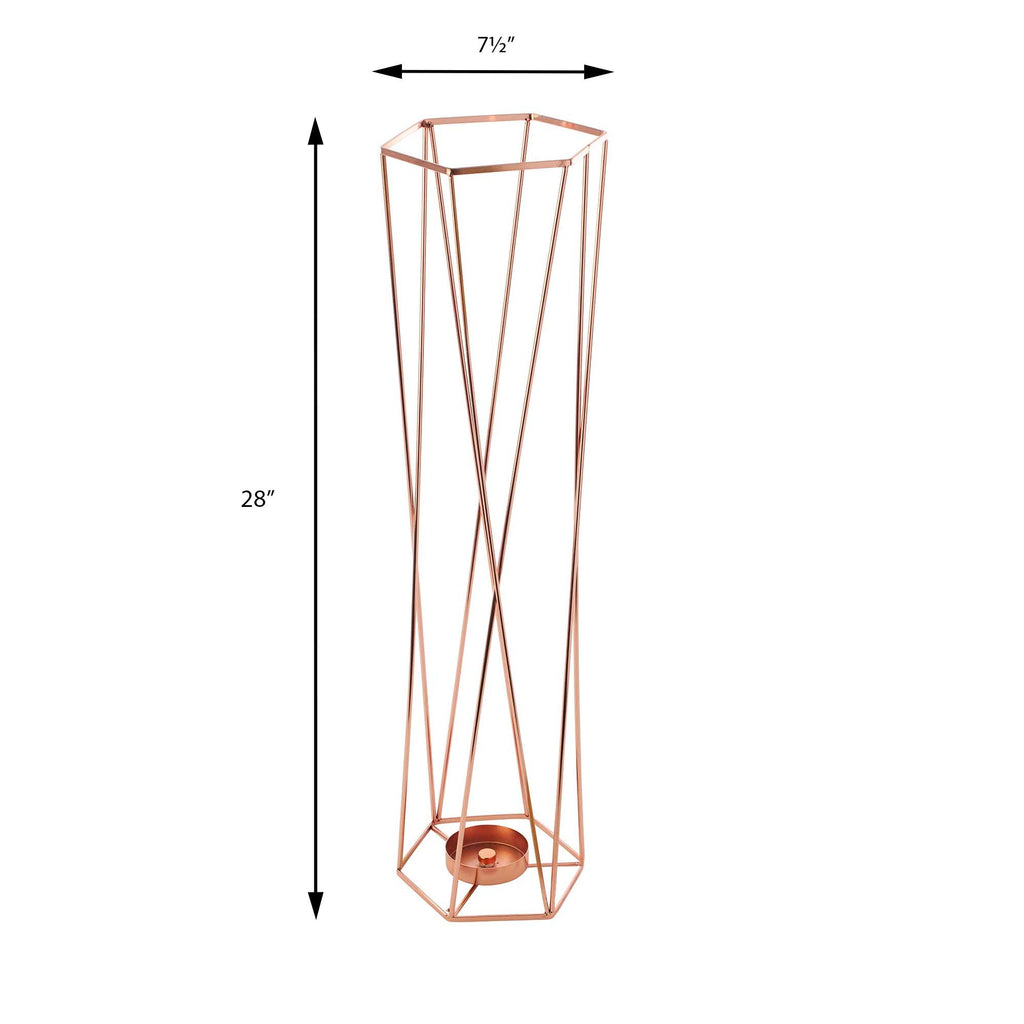 Floral Centerpiece Riser - Gold