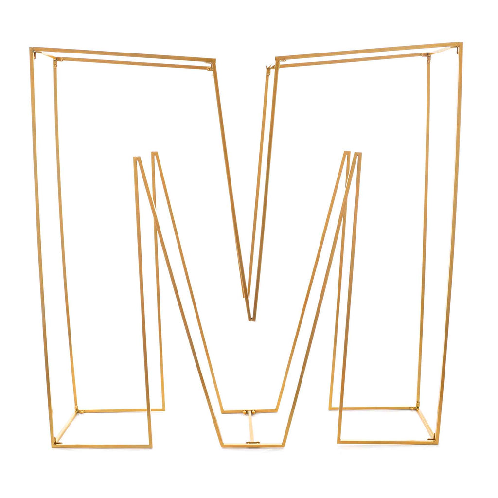 Metal Balloon Frame Letters - M