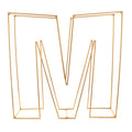 Metal Balloon Frame Letters - M