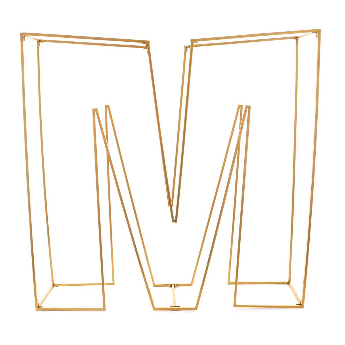 Metal Balloon Frame Letters - M