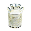 Rustic French Milk Jug Flower Vase