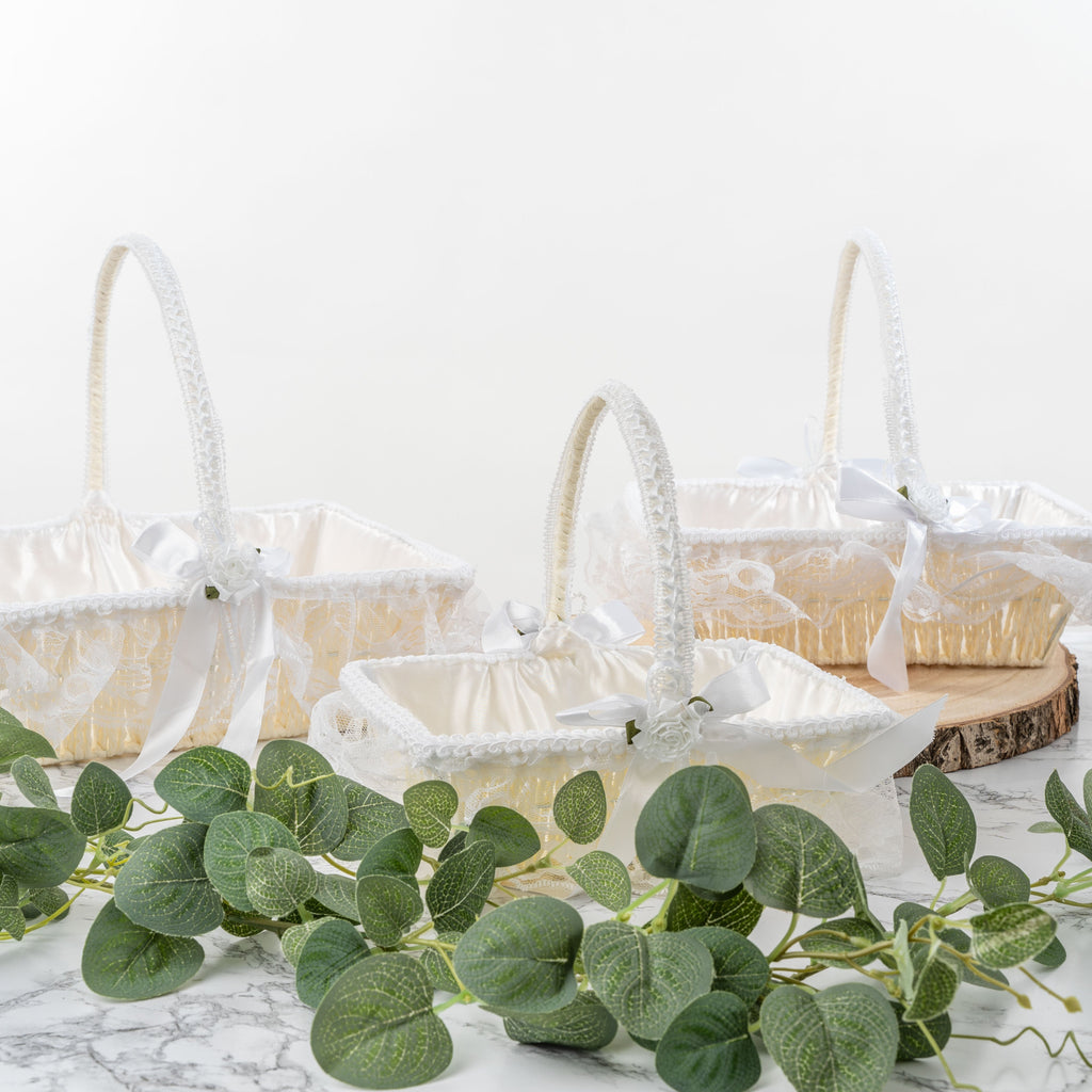 Set of Three Rectangular Baskets