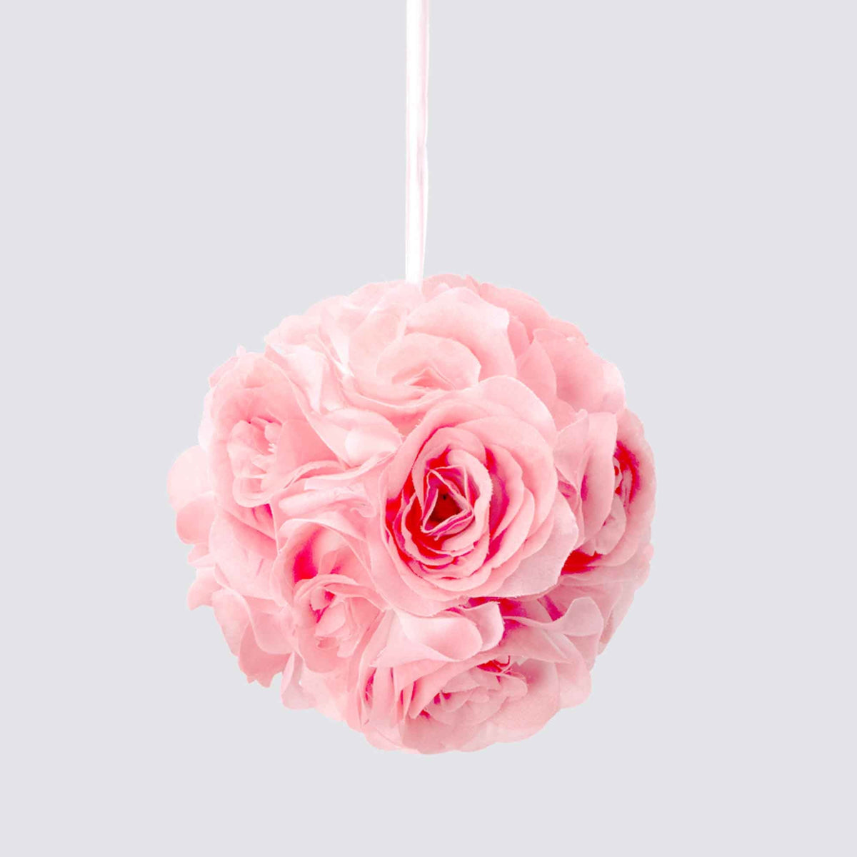 Six Inch Floral Pomander - Blush