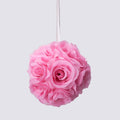 Six Inch Floral Pomander - Pink