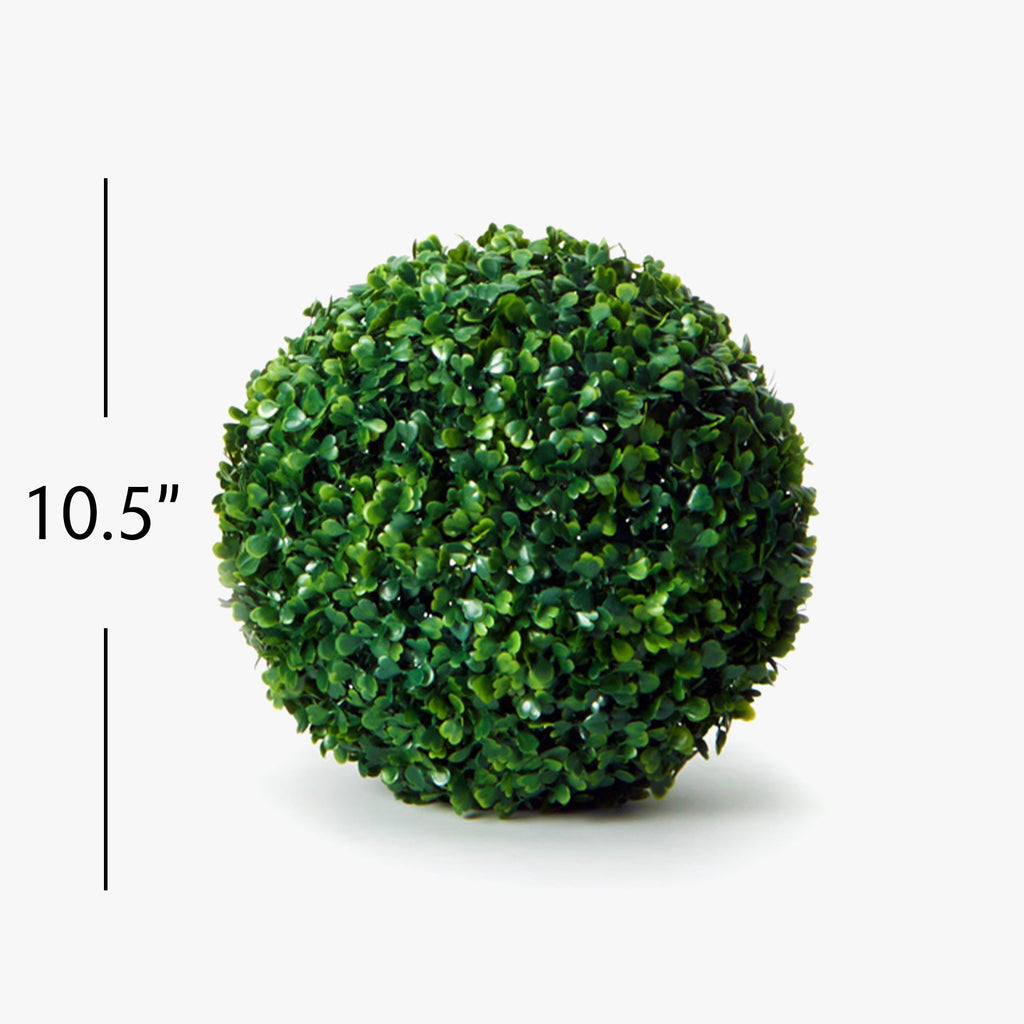 10.5 Inch Boxwood Topiary Ball