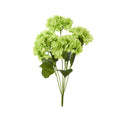 Artificial Hydrangea Bush - Apple Green