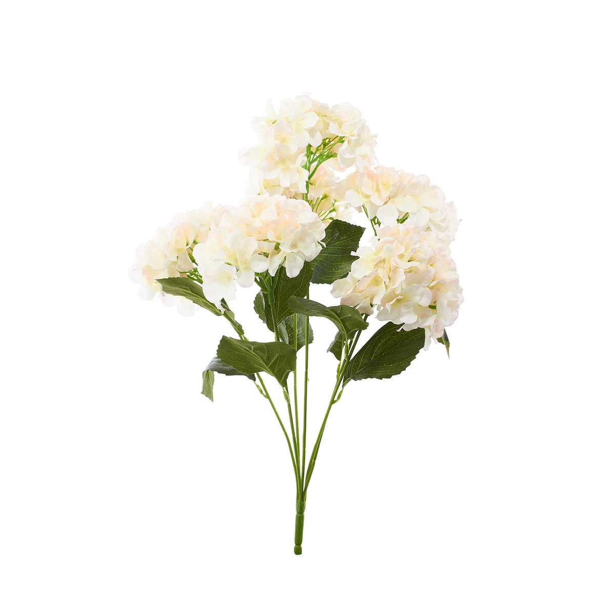 Artificial Hydrangea Bush - Light Blush