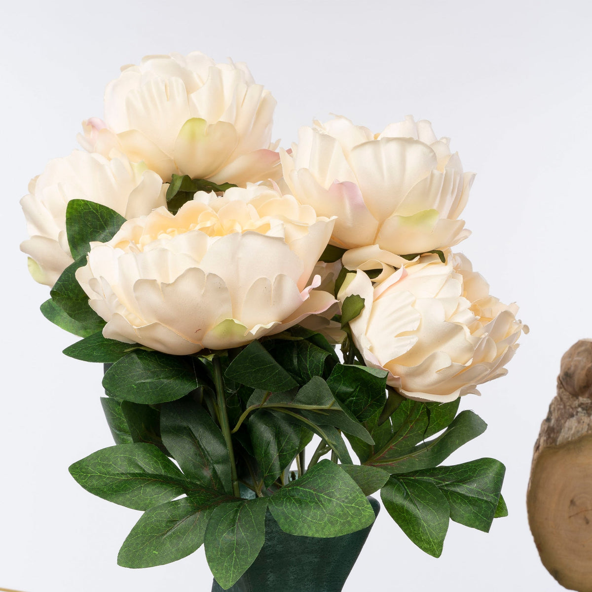 Faux Cabbage Rose Bundle - Champagne