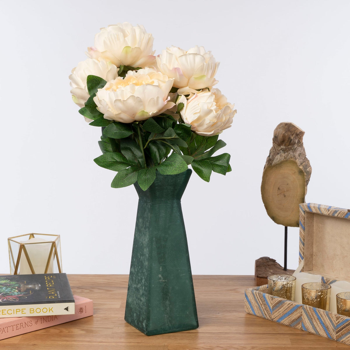 Faux Cabbage Rose Bundle - Champagne