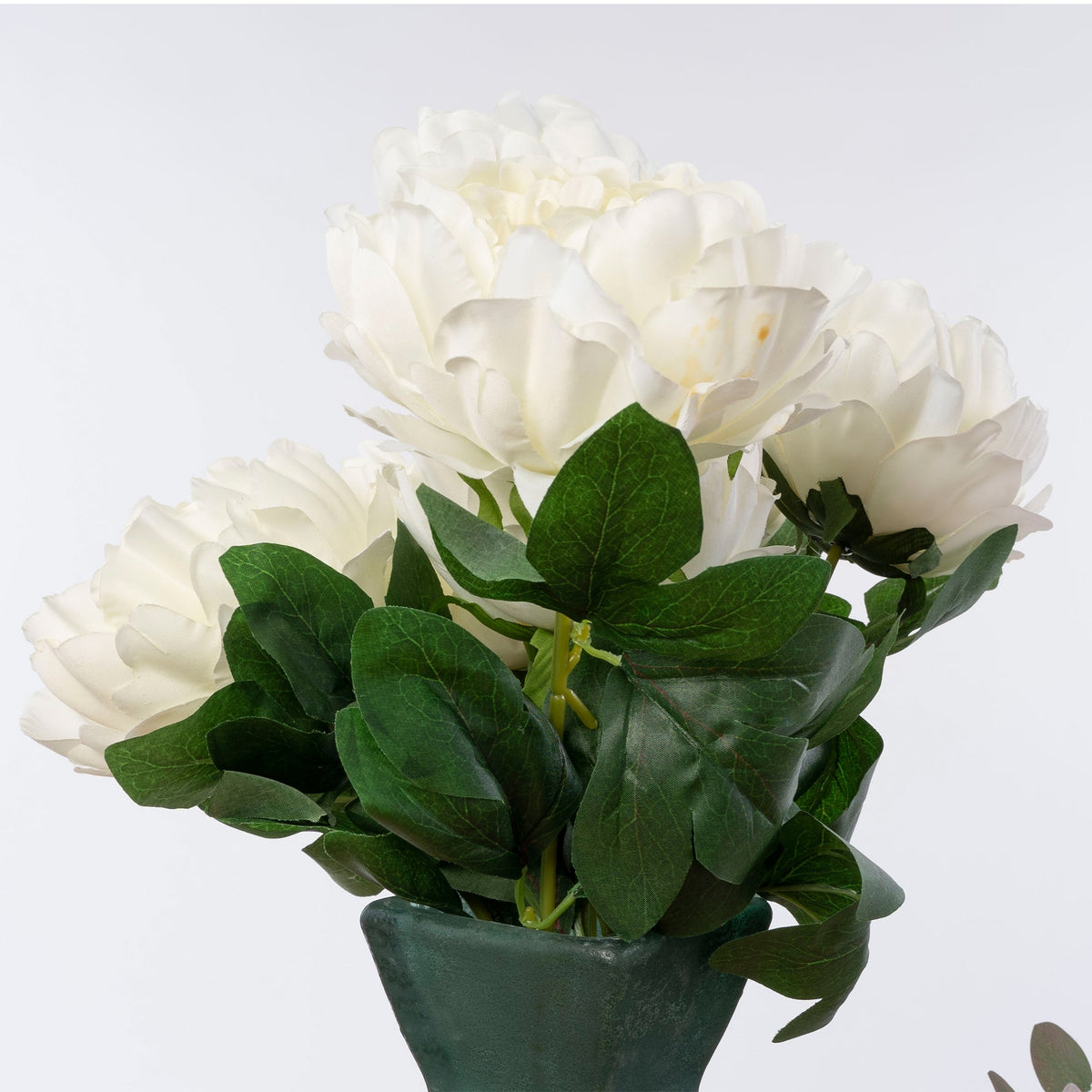 Faux Cabbage Rose Bundle - Ivory