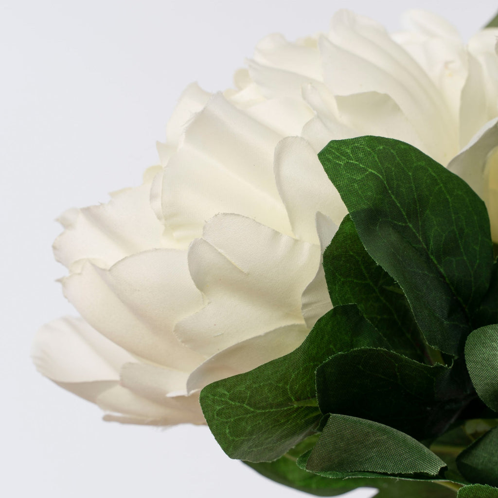 Faux Cabbage Rose Bundle - Ivory