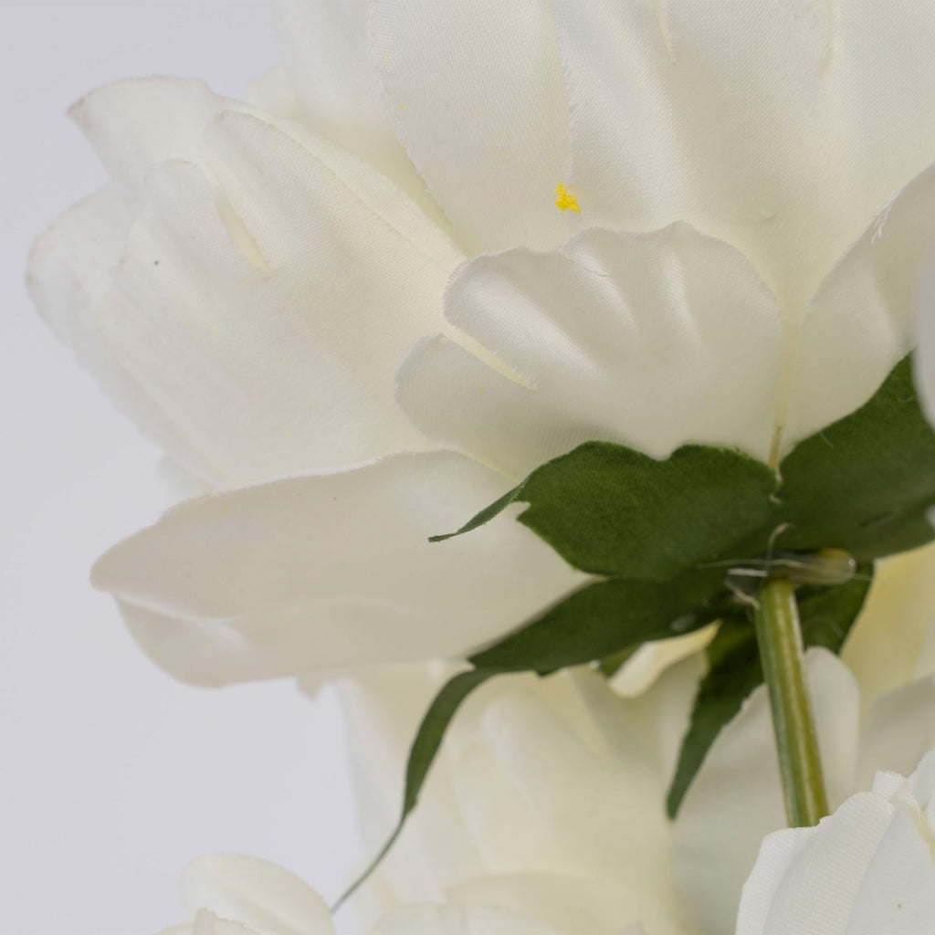 Faux Cabbage Rose Bundle - Ivory
